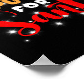 Naughty I Always Put Out For Santa Xmas Cookies  Poster (Hoek)