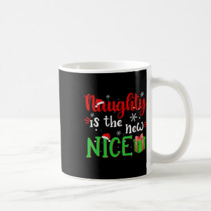 Naughty is de nieuwe mooie kerstman uit Nice Koffiemok