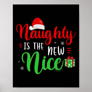 Naughty is de nieuwe mooie kleren van de grappige  poster