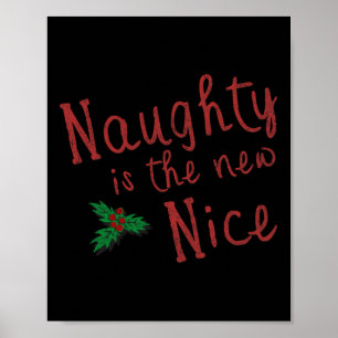 Naughty is het nieuwe kerstfeest 1 poster