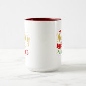 Naughty is het nieuwe mooie kerstcadeau van Nice. Mok (Midden)