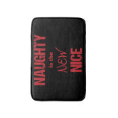 Naughty is het NIEUWE Nice Badmat (Voorkant Verticaal)
