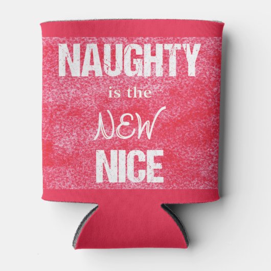 Naughty is het NIEUWE Nice Blikjeskoeler (Voorkant)