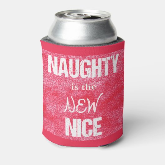 Naughty is het NIEUWE Nice Blikjeskoeler (Blikje Achterkant)