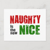 Naughty is het nieuwe Nice Feestdagenkaart (Voorkant)