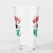 Naughty is het nieuwe Nice | Grappige kerstvakanti Glas (Rechts)