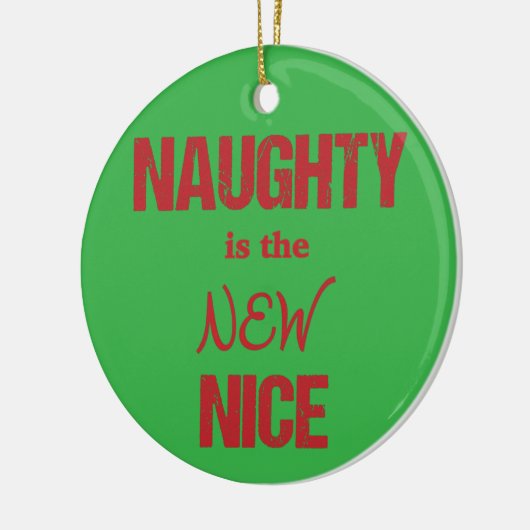 Naughty is het NIEUWE Nice Keramisch Ornament (Links)