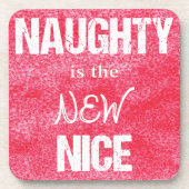 Naughty is het NIEUWE Nice Onderzetter (Voorkant)