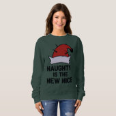 Naughty Is The New Nice, Christmas Rebel Elf Trui (Voorkant volledig)