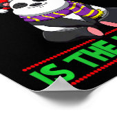 Naughty Is The New Nice Christmas Santa Xmas Premi Poster (Hoek)