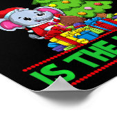 Naughty Is The New Nice Christmas Santa Xmas Premi Poster (Hoek)