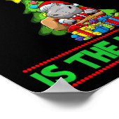 Naughty Is The New Nice Christmas Santa Xmas Premi Poster (Hoek)