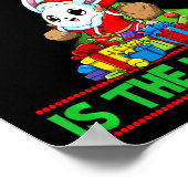 Naughty Is The New Nice Christmas Santa Xmas Premi Poster (Hoek)