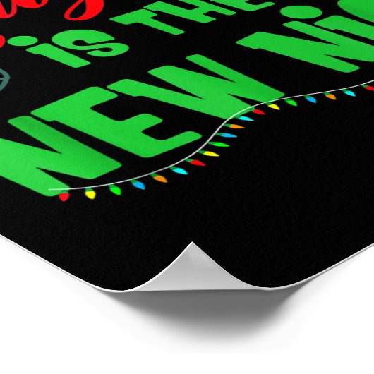 Naughty Is The New Nice  Poster (Hoek)