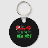 Naughty Is The New Nice  Sleutelhanger (Voorkant)