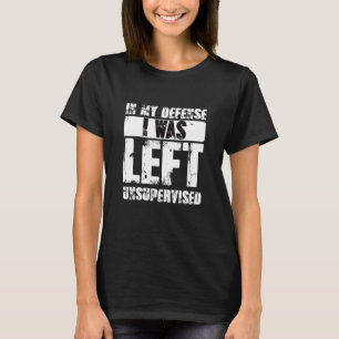 Naughty Jokes Sarcasm in mijn verdediging... Ik wa T-shirt