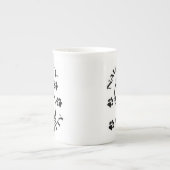 Naughty Kat Bone China Mok (Voorkant)