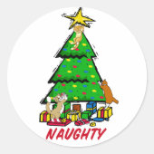 Naughty Katten Stickers (Voorkant)