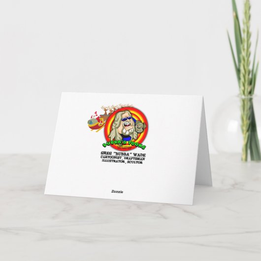 Naughty Kerstcadeau Feestdagen Kaart (Achterkant)