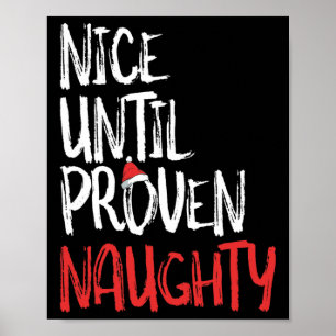 Naughty Kerstmis Poster