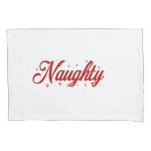 Naughty kerstpaar kussensloop (Voorkant)