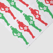 Naughty Kerstwinkels Tissuepapier (Detail)