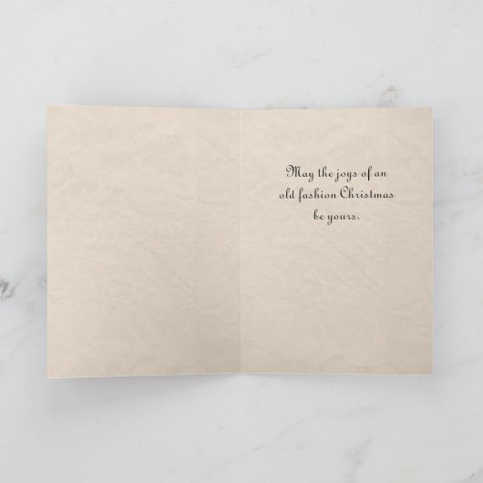  Naughty Kitten Kerst Kaart (Binnen)