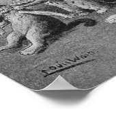 Naughty Kittens, Louis Wain Poster (Hoek)