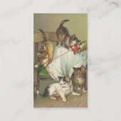 Naughty Kittens Visitekaartje (Achterkant)