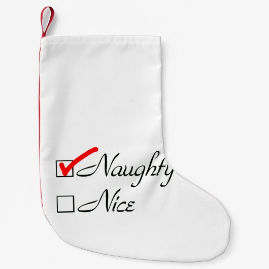 Naughty Kleine Kerstsok (Voorkant)