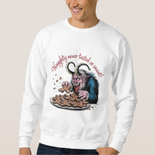 Naughty Krampus kerstontwerp Trui