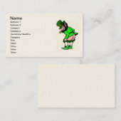 Naughty Leprechaun Visitekaartje (Voorkant / Achterkant)