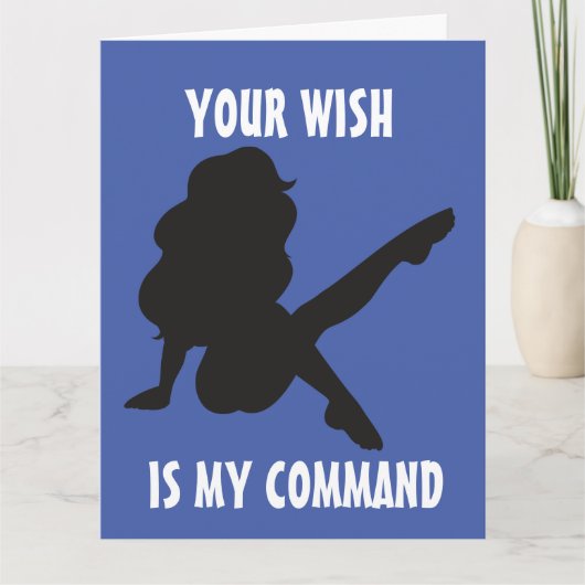 NAUGHTY Lil Dirty VERJAARDAG VOOR MAN KAARTEN (Voorkant)