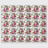 Naughty List Cadeaupapier (Vlak)