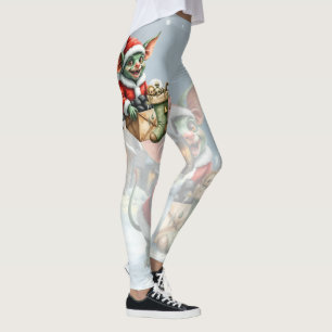 Naughty List Delivery: De Giblin-Clausekroniek Leggings