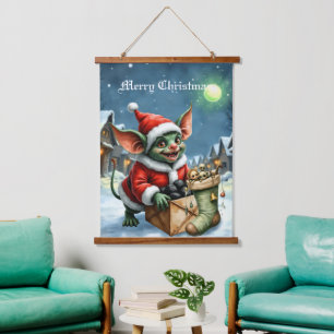 Naughty List Delivery: De Giblin- clausulekroniek Hangend Wandkleed