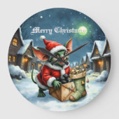 Naughty List Delivery: The Goblin Clause Chronicle Grote Klok (Voorkant)