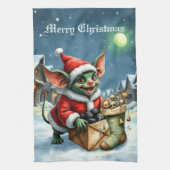 Naughty List Delivery: The Goblin Clause Chronicle Theedoek (Verticaal)