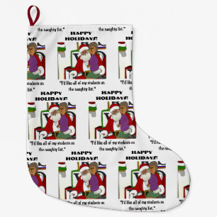 Naughty List Grote Kerstsok