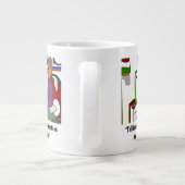 Naughty List Grote Koffiekop (Achterkant)