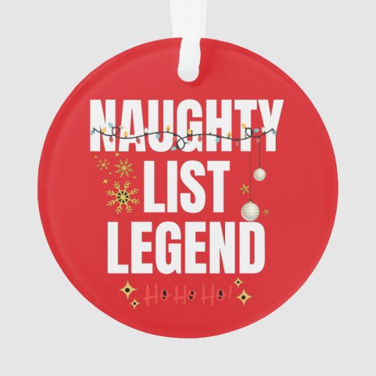 Naughty list ornament (achterkant)
