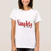 Naughty List T-shirt (Voorkant)