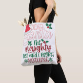 Naughty List Tote Bag (Dichtbij)