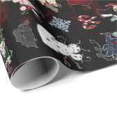 NAUGHTY LIST WRAPPING PAPIER (Rol Hoek)