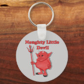Naughty Little Devil Sleutelhanger (Voorkant)