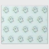 Naughty little ghost  cadeaupapier (Vlak)