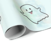 Naughty little ghost  cadeaupapier (Rol Hoek)