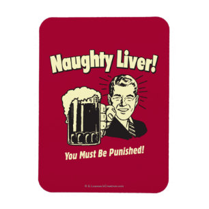 Naughty Liver: Je moet worden gestraft Magneet