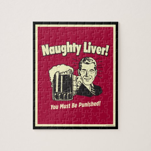 Naughty Liver: You Must Be Punished Legpuzzel (Verticaal)