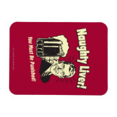 Naughty Liver: You Must Be Punished Magneet (Horizontaal)